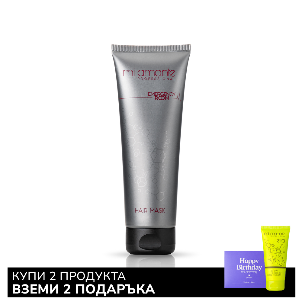 Възстановяваща маска за коса Mi Amante Emergency Room 250 ml.