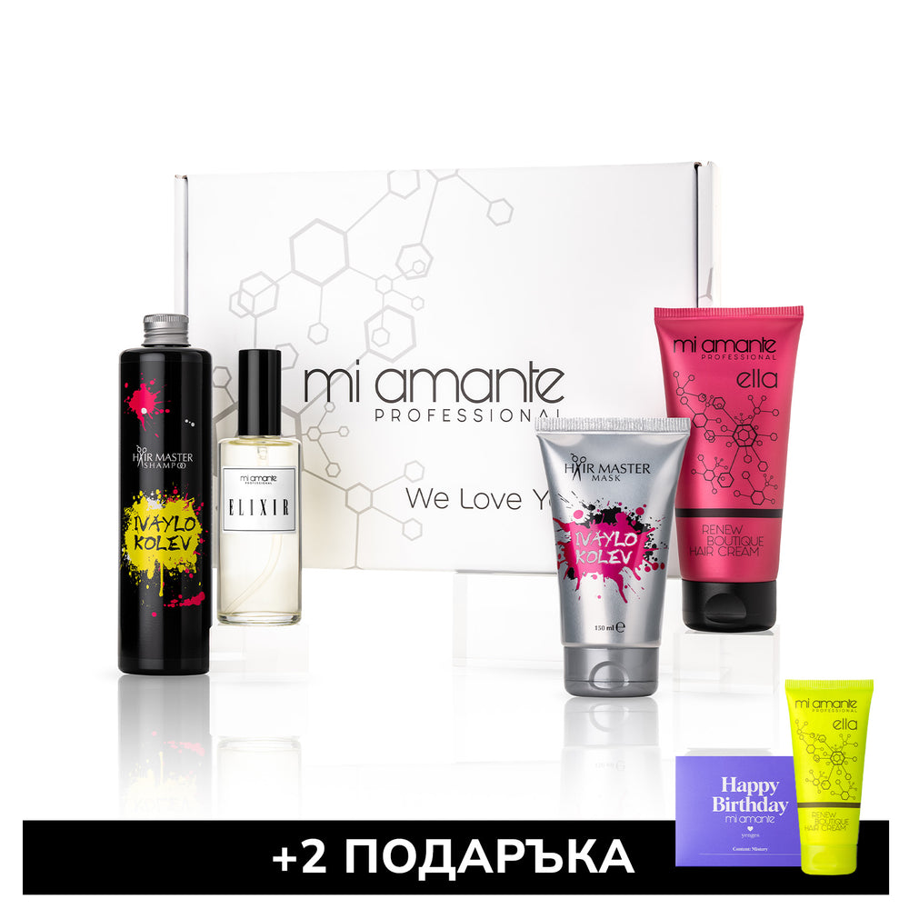 Комплект пълна грижа за коса Ивайло Колев и Mi Amante