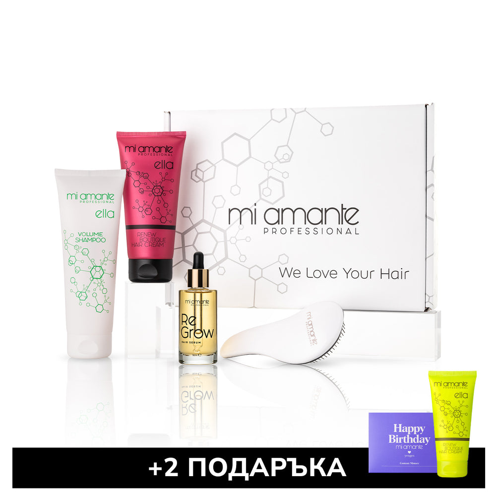 Комплект Mi Amante ReGrow против косопад с шампоан за обем