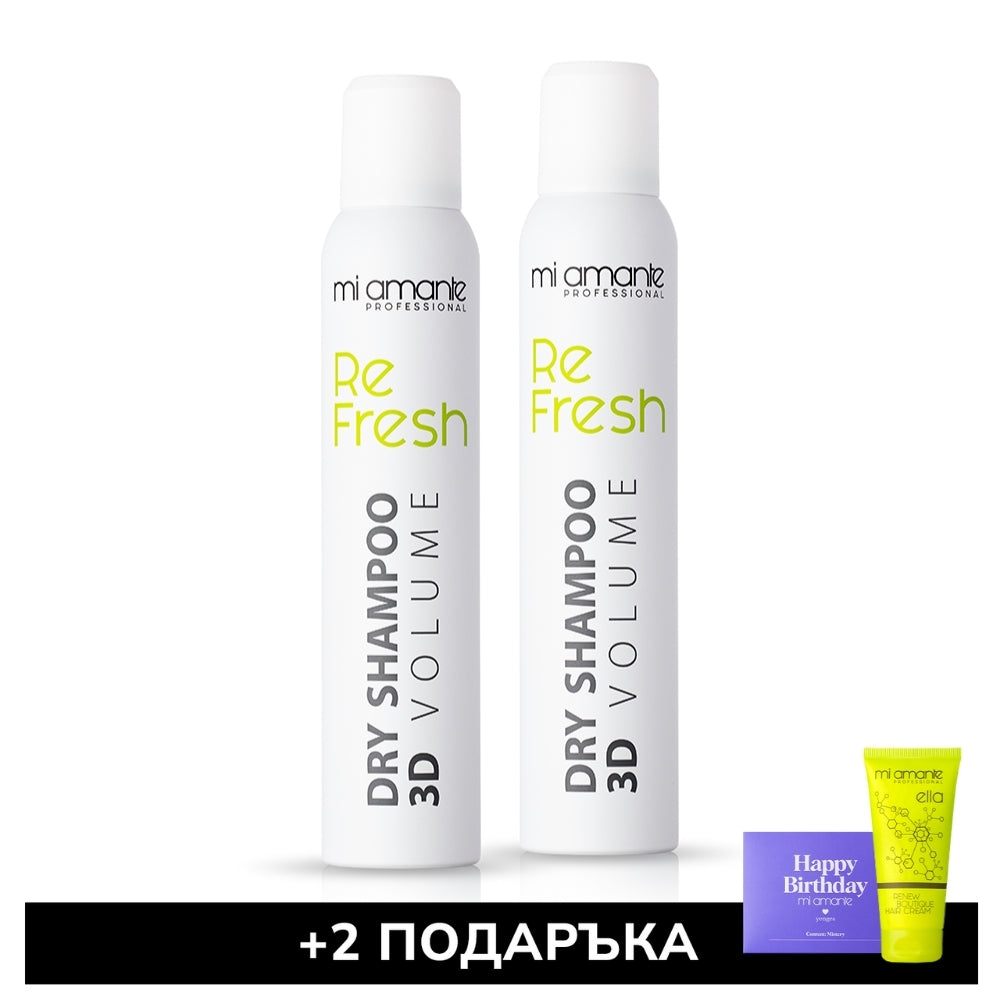 Сух шампоан Mi Amante ReFresh Dry Shampoo
