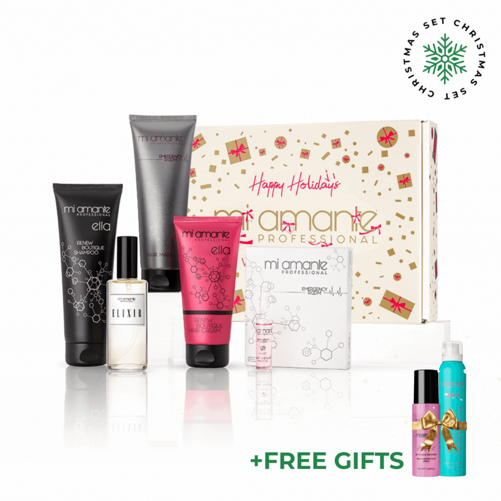 Комплект пълна възстановяваща терапия за коса и Elixir Mi Amante