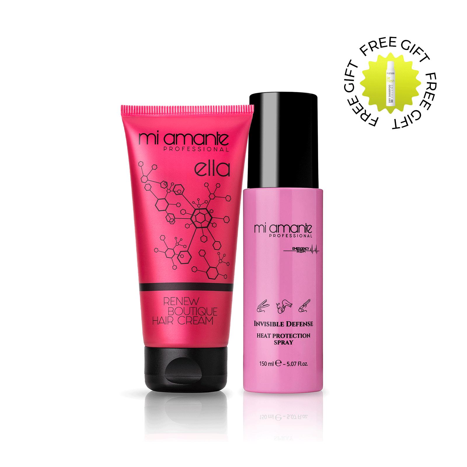 Термозащитен спрей за коса Mi Amante Invisible Defense 150 ml.