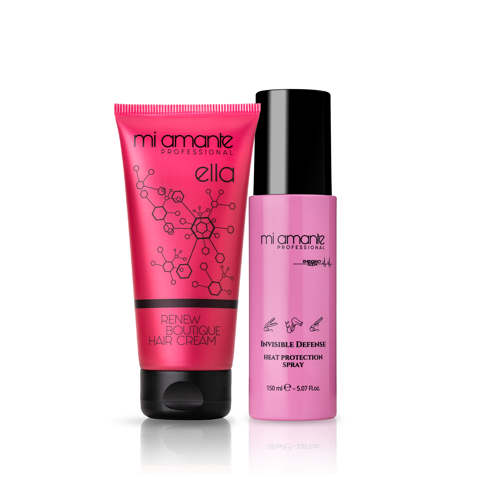 Термозащитен спрей за коса Mi Amante Invisible Defense 150 ml.