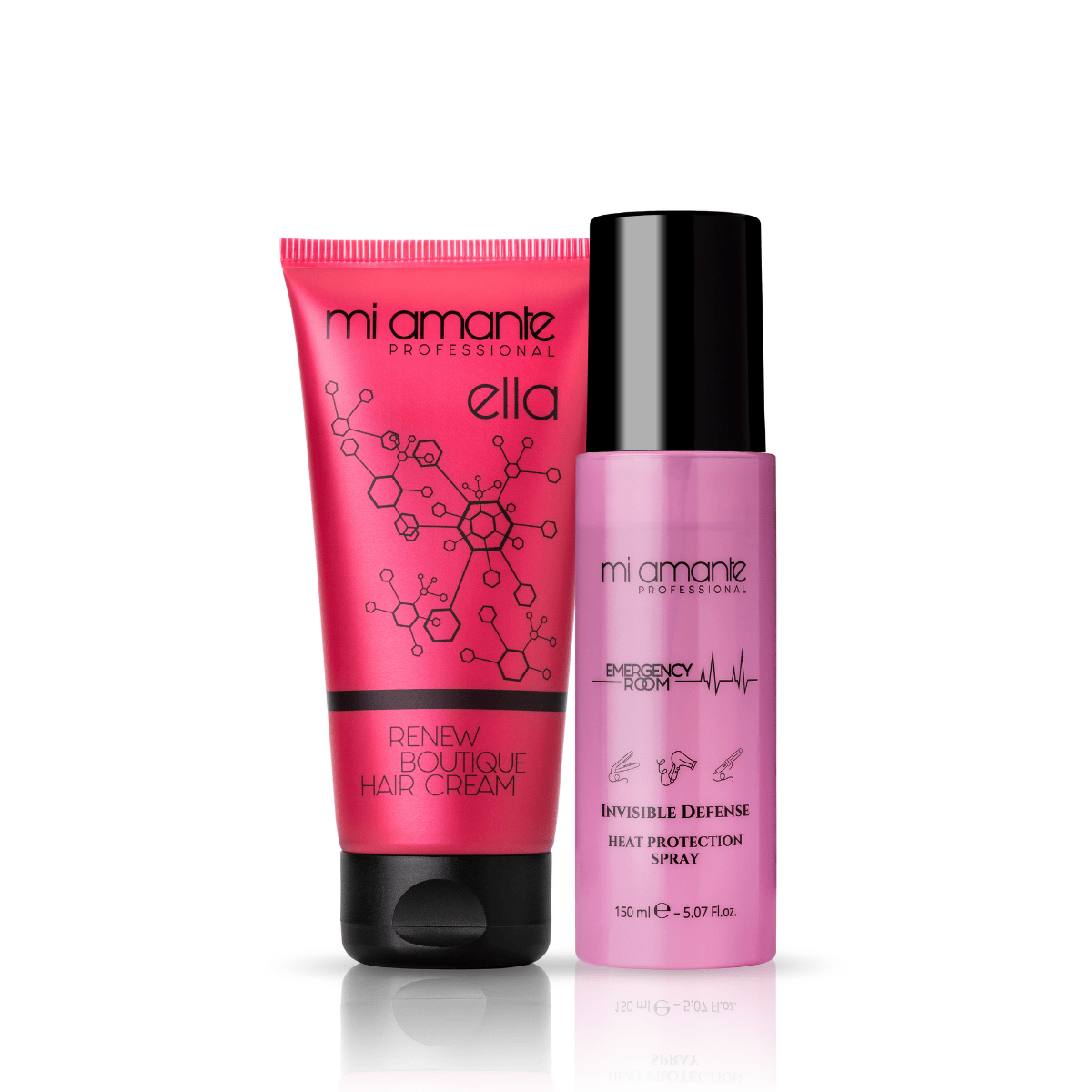 Термозащитен спрей за коса Mi Amante Invisible Defense 150 ml.