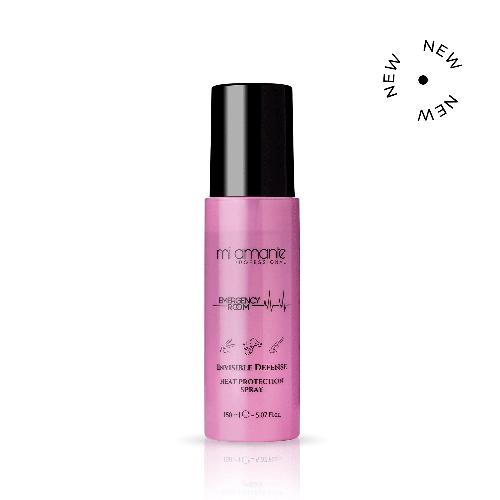 Термозащитен спрей за коса Mi Amante Invisible Defense 150 ml.