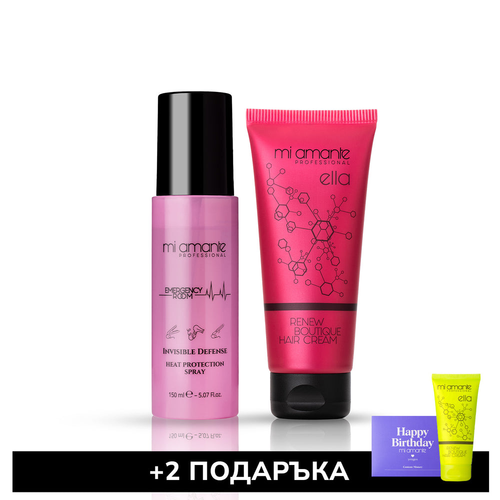 Термозащитен спрей за коса Mi Amante Invisible Defense 150 ml.
